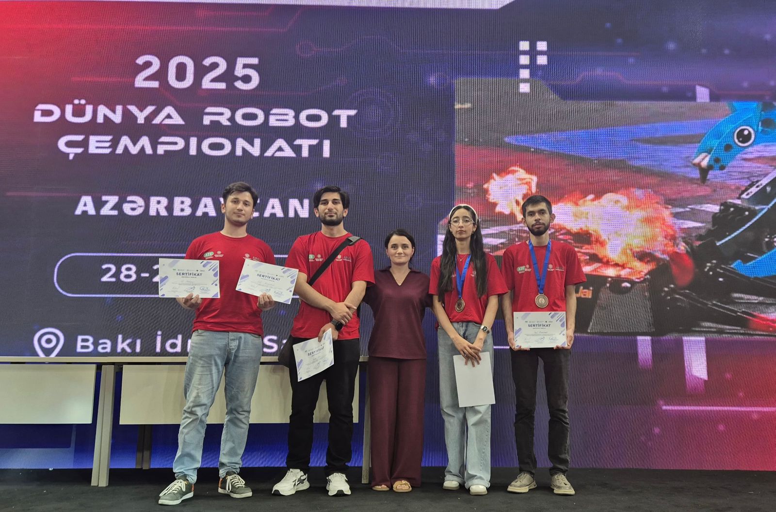 AzMİU tələbələrinin uğuru: Dünya Robot Çempionatının Azərbaycan finalı