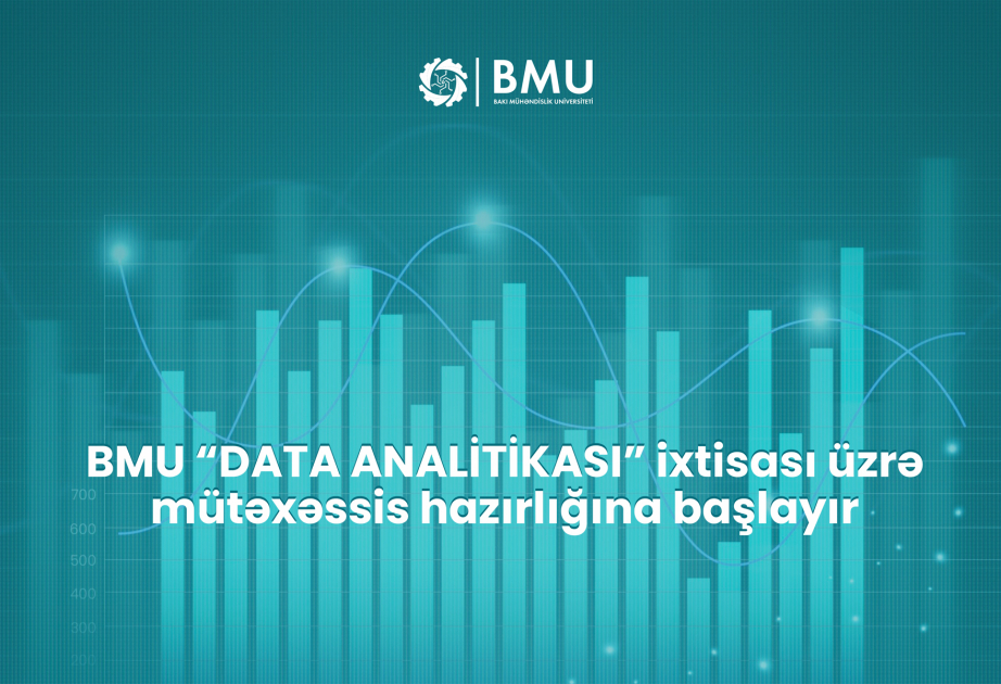 BMU-da 2025–2026-cı tədris ilində “Data analitikası” ixtisası üzrə qəbul başlayır