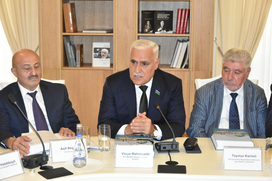 Milli Kitabxanada “Naxçıvan. Biblioqrafiya” kitabı təqdim edilib - FOTO 