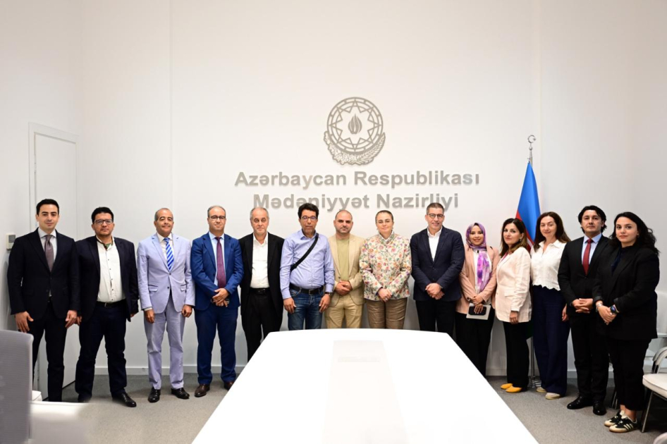Azərbaycan Respublikasının Mədəniyyət Nazirliyində media nümayəndələri ilə görüş keçirilib -FOTO 