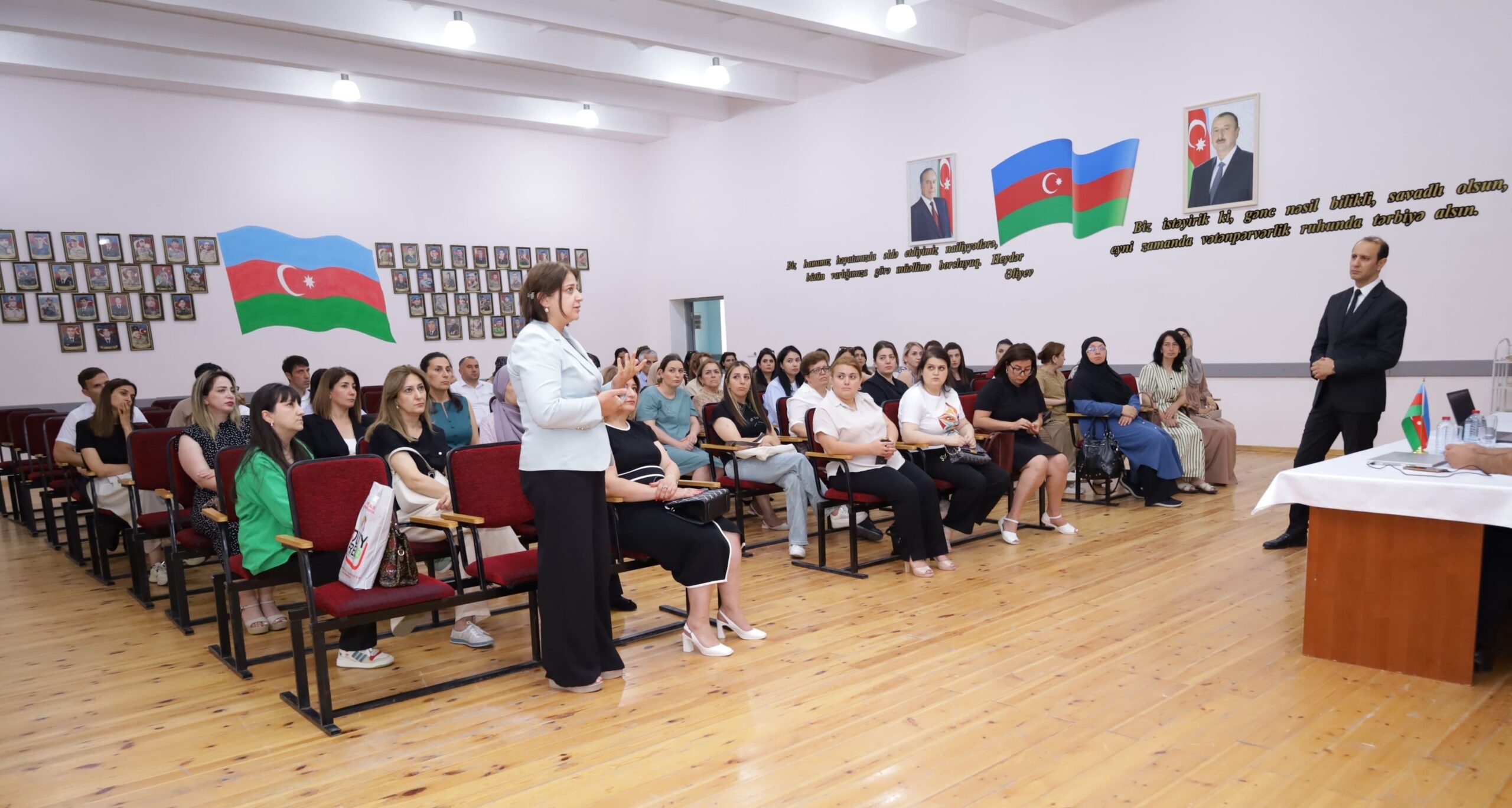Quba-Xaçmaz regionunun müəllimlərinin kurikulumla bağlı bilikləri artırılır - FOTO