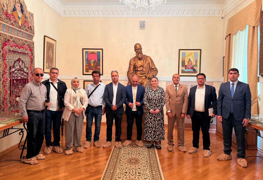 Mərakeşli jurnalistlər Nizami Muzeyini ziyarət ediblər
