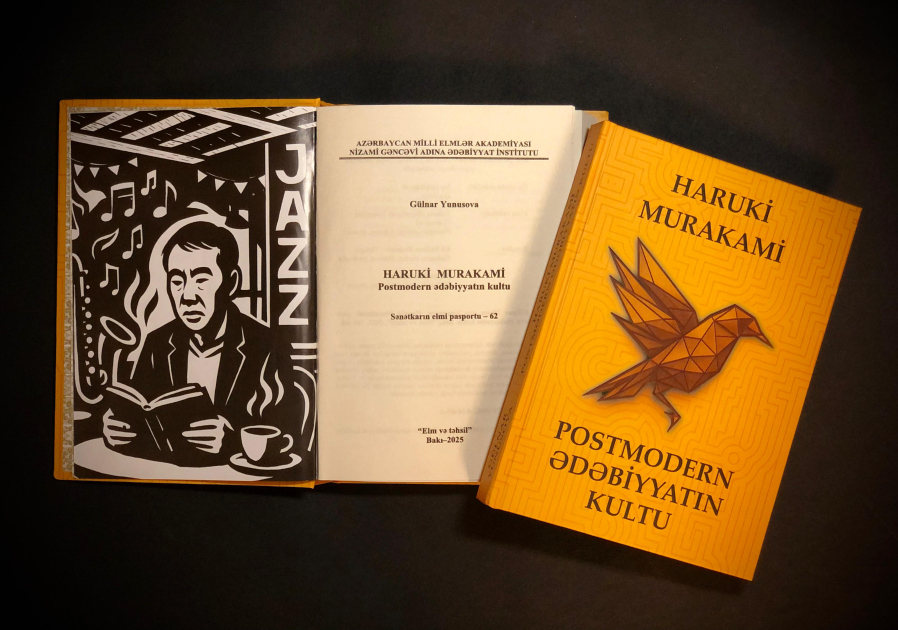 Haruki Murakaminin postmodern yaradıcılığına dair yeni elmi monoqrafiya nəşr olunub