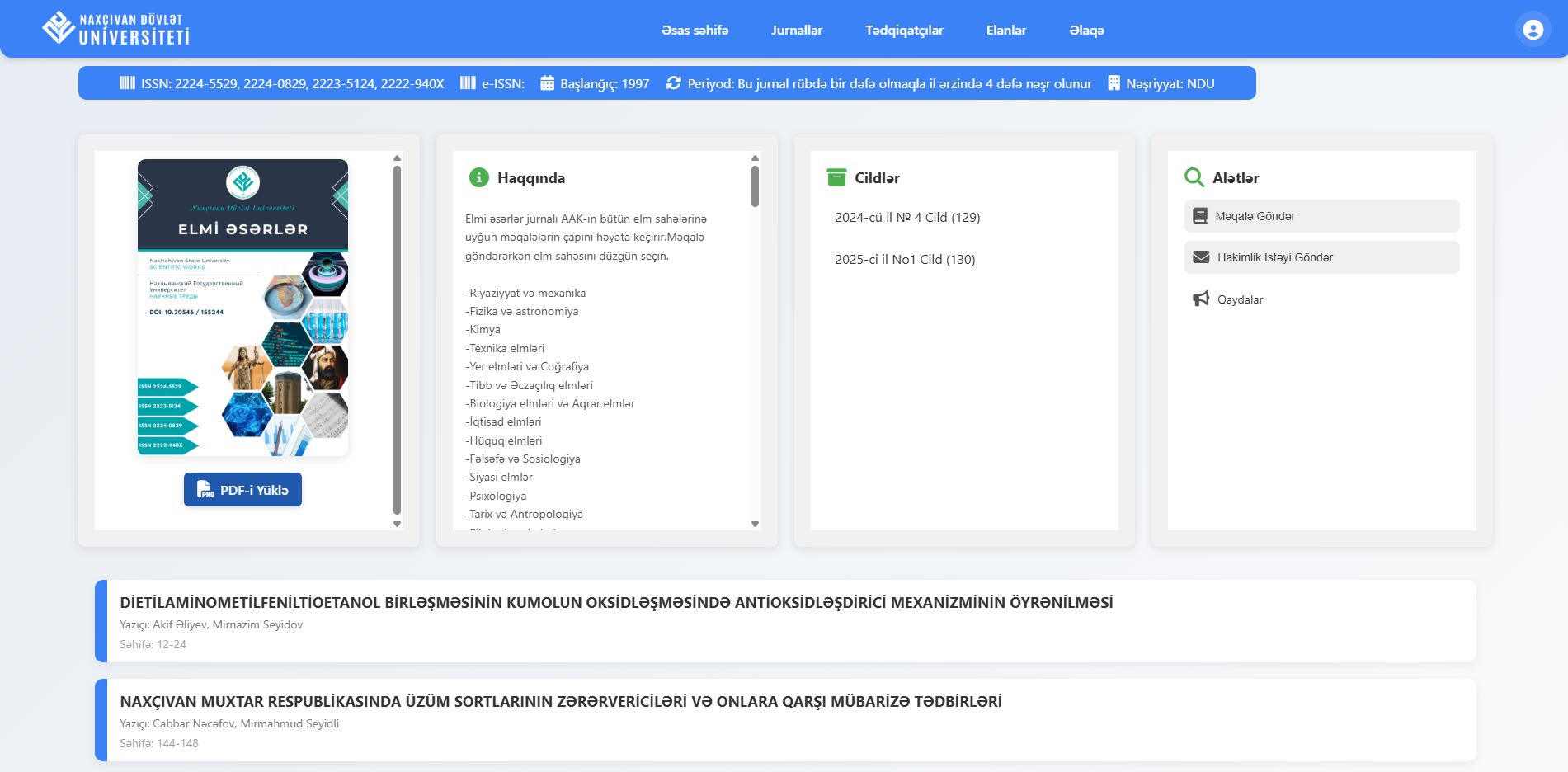 Naxçıvan Dövlət Universitetində Yeni Texnoloji Yeniliklər