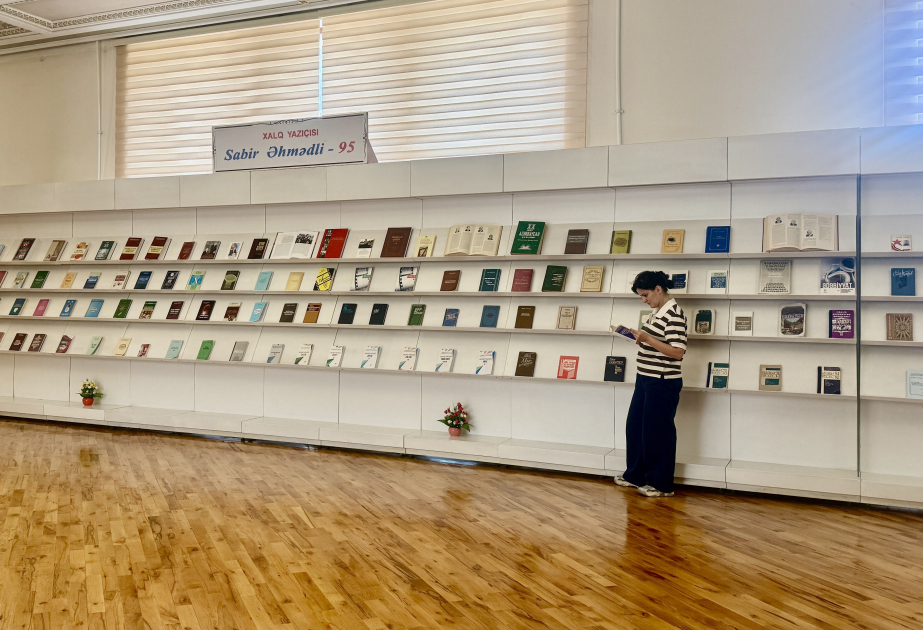 “Sabir Əhmədlinin 95 illiyi Milli Kitabxanada sərgi ilə anılıb”