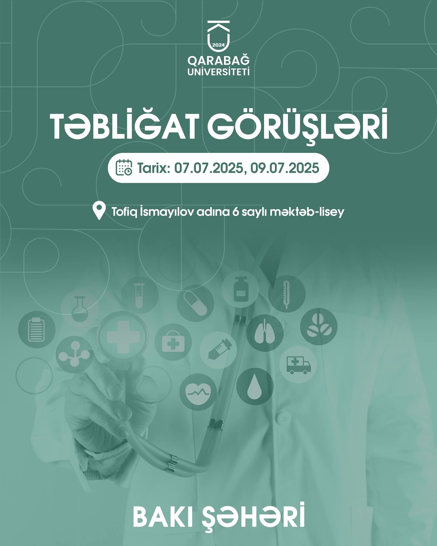 Qarabağ Universiteti abituriyentlərlə təbliğat görüşləri keçirib- FOTO