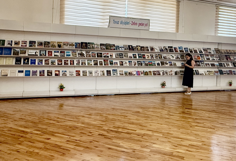 Milli Kitabxanada Tovuz döyüşlərinə həsr olunan kitab sərgisi təqdim edilib