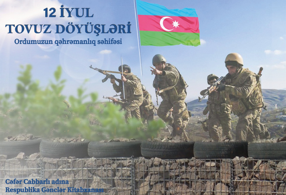 Gənclər Kitabxanasında Tovuz döyüşlərinə həsr edilən silsilə materiallar hazırlanıb