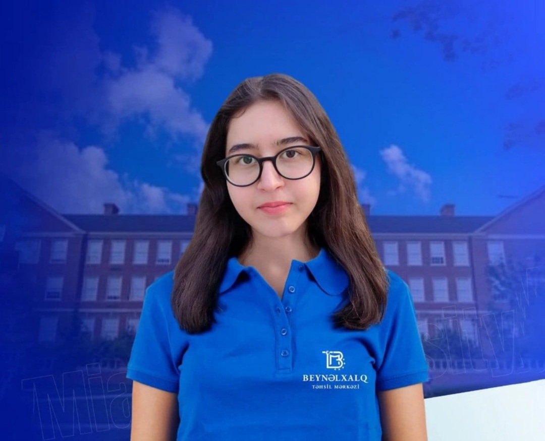 Azərbaycanlı şagird ABŞ universitetinə 100% təqaüdlə qəbul oldu