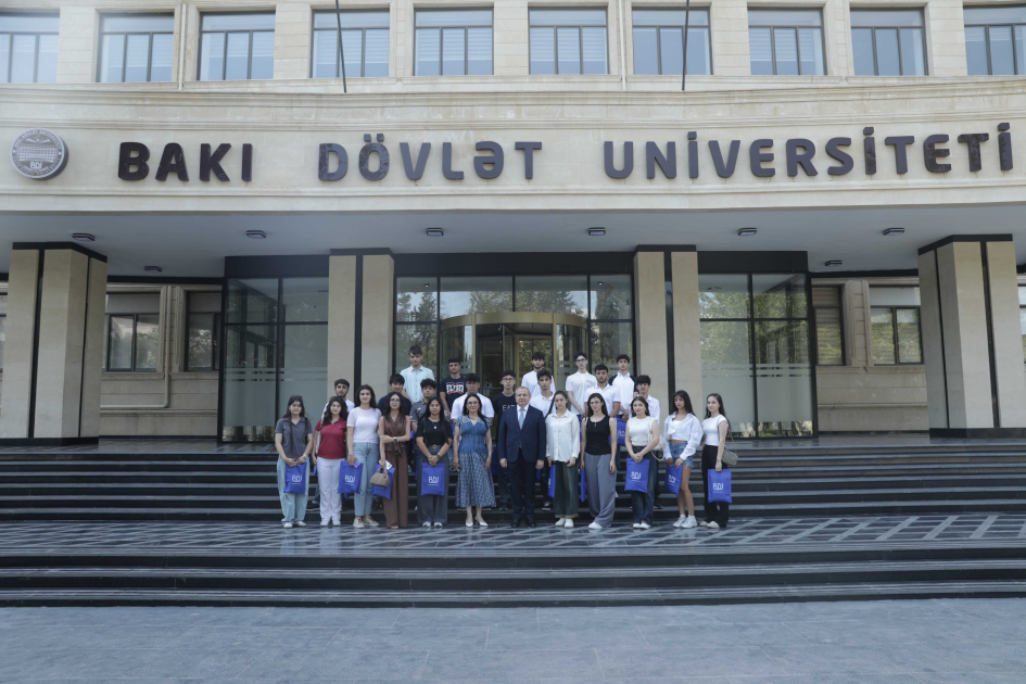 Şəhid övladları üçün BDU-da tanıtım turu təşkil olunub