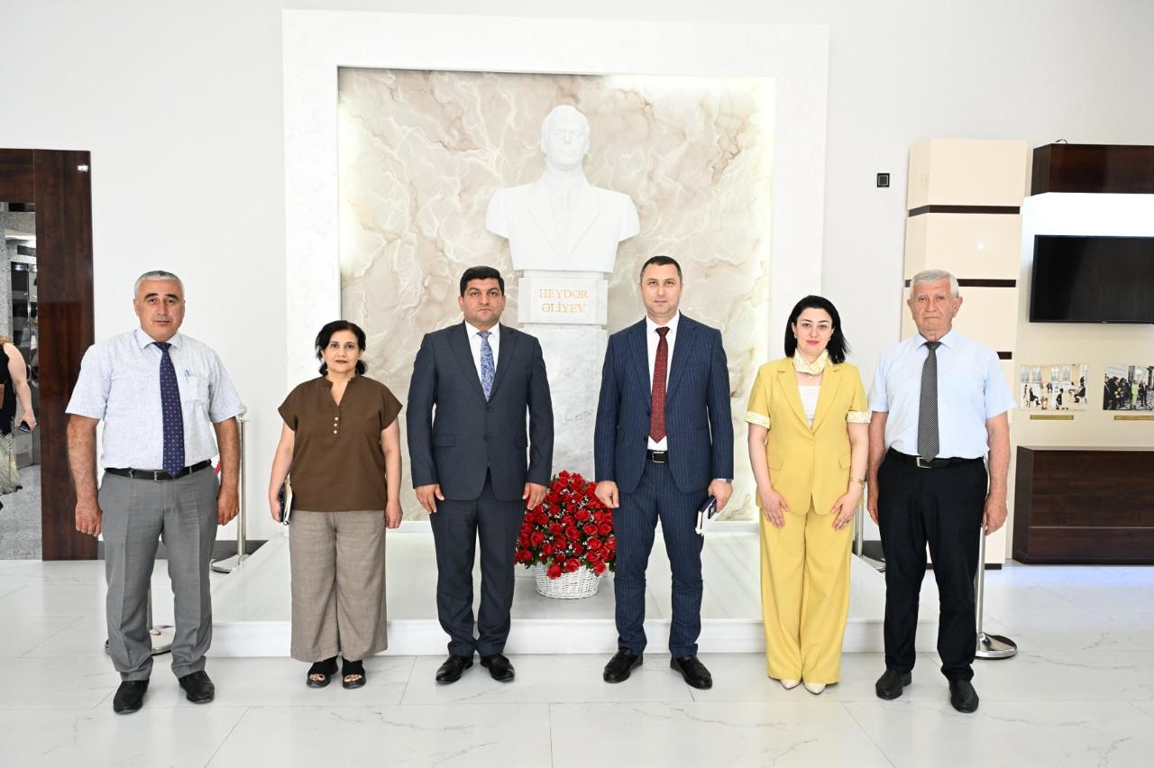  ADPU-nun Quba filialı Milli Mətbuatın 150 illiyi münasibətilə AZƏRTAC-da olub.