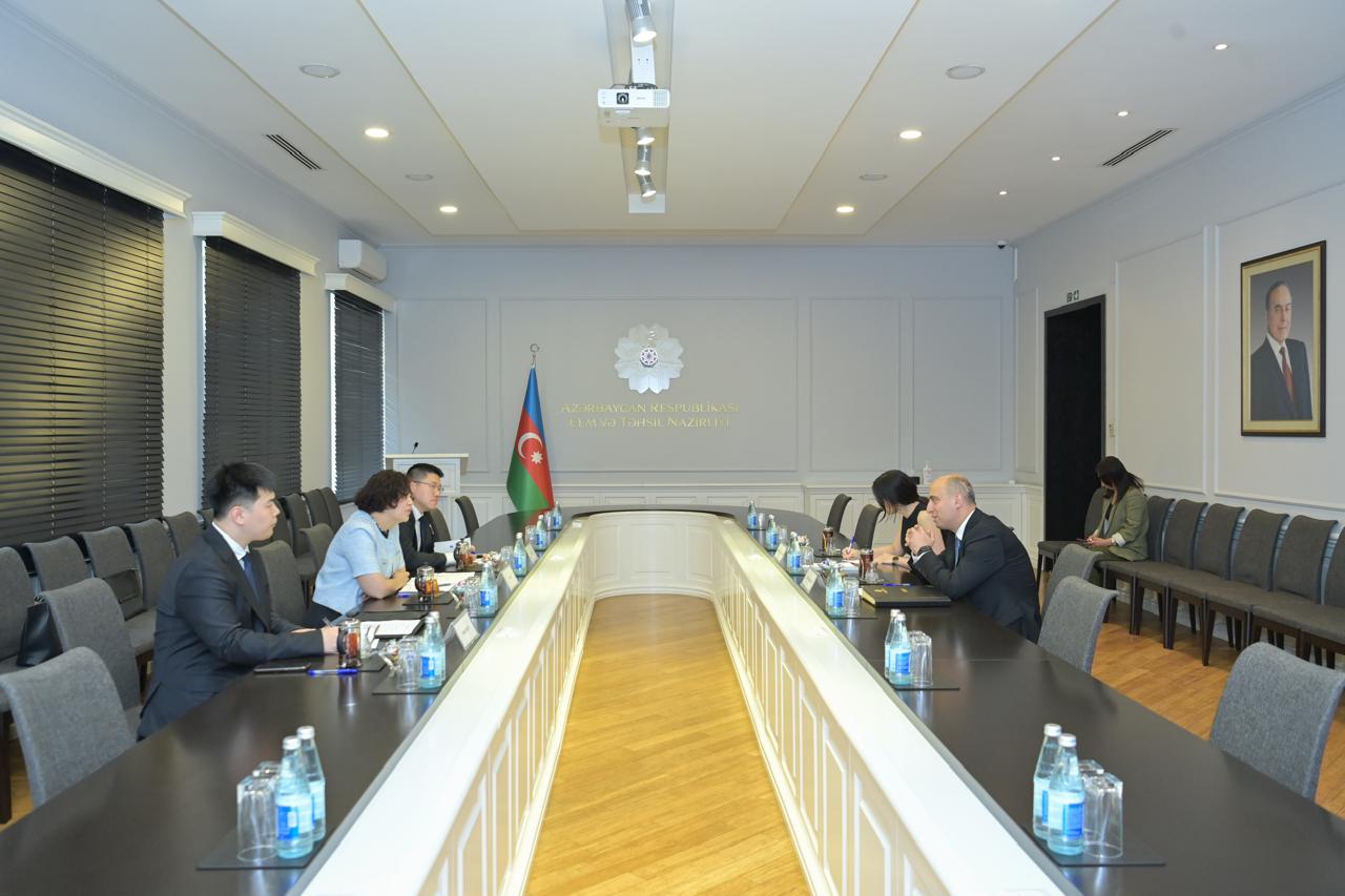 The Minister of Science and Education met with the Ambassador of the People's Republic of China to our country – PHOTO