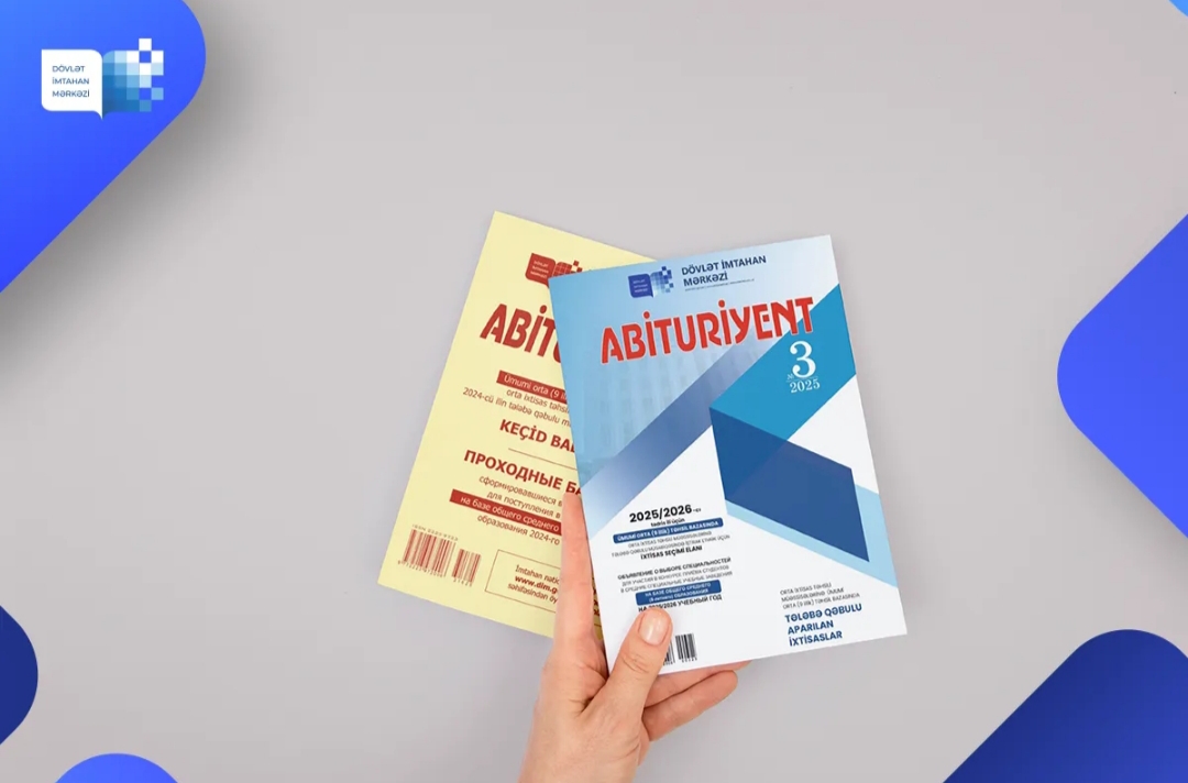 "Abituriyent" jurnalının 3-cü nömrəsi nəşr olunub 