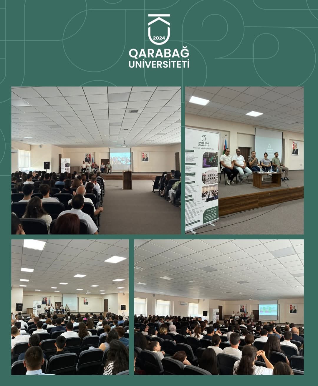 Qarabağ Universitetinin Tibb Fakültəsi Şəkidə Abituriyentlərlə Görüş Keçirib