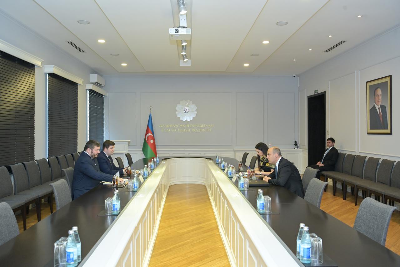 Emin Əmrullayev Ukraynanın ölkəmizdəki fövqəladə və səlahiyyətli səfiri ilə görüşüb -FOTO 