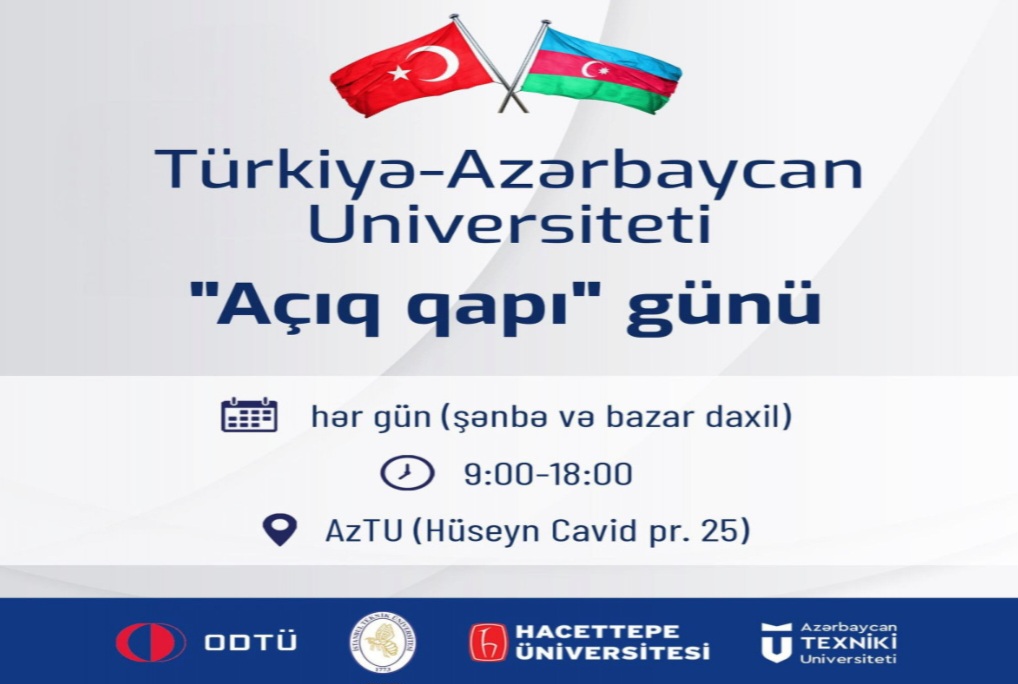 TAU-da “Açıq qapı” günü keçirilib 07 avqust 2025