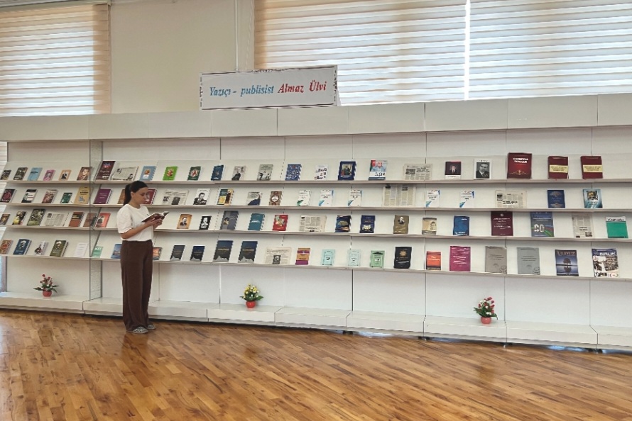 Book exhibition dedicated to writer and publicist Almaz Ulviya