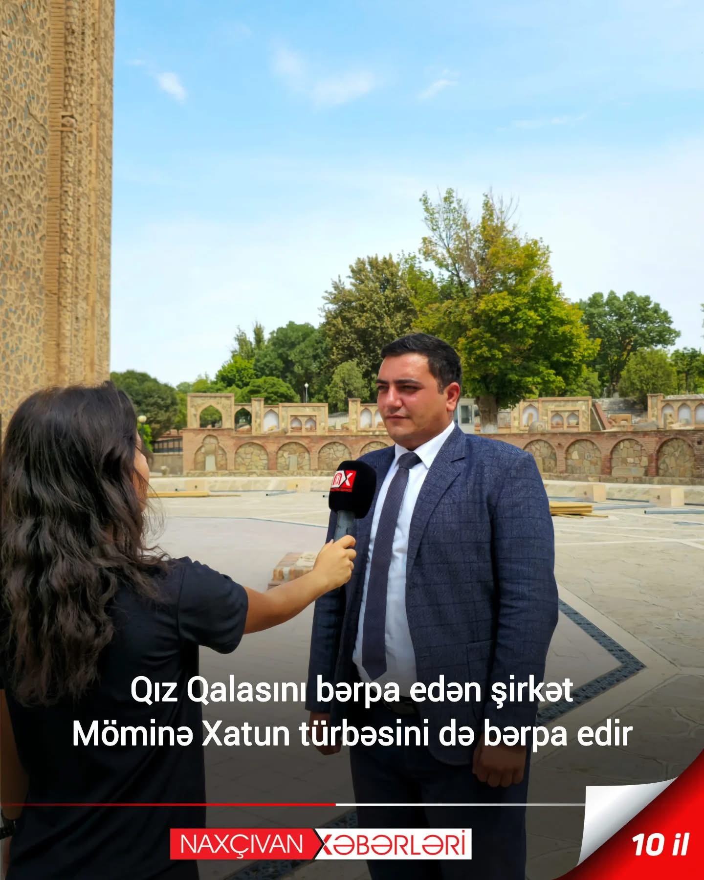 International delegation arrives in Nakhchivan for restoration of Momine Khatun Mausoleum