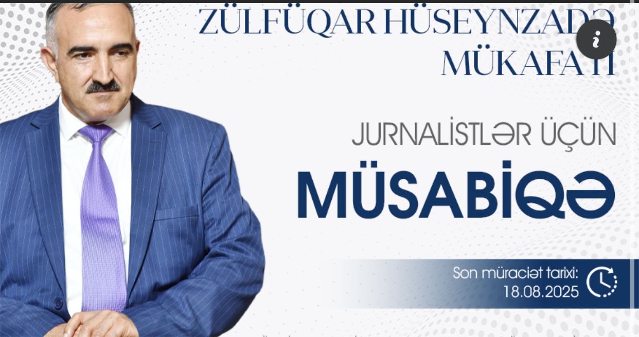 Jurnalistlər üçün müsabiqə