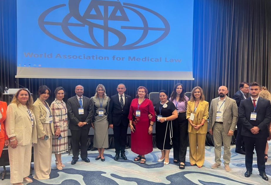 Teachers of Baku State University participated in the 29th World Congress on Medical Law