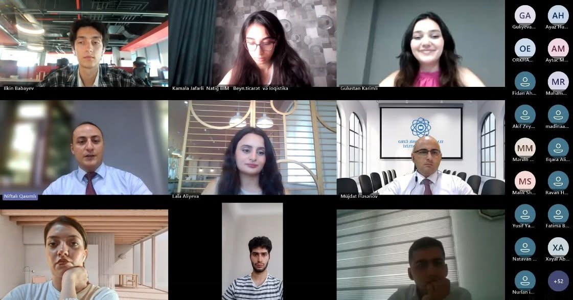 A meeting was held with students who will study abroad under the HTP program