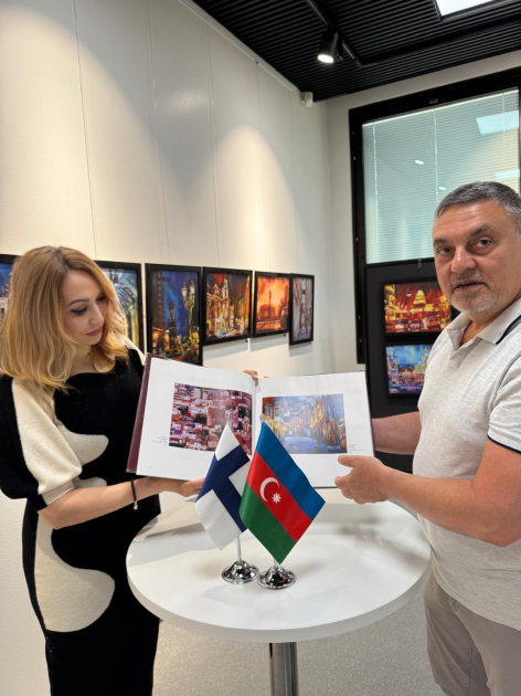 The exhibition “Magnificent Baku” by Chingiz Abasov opened in Finland