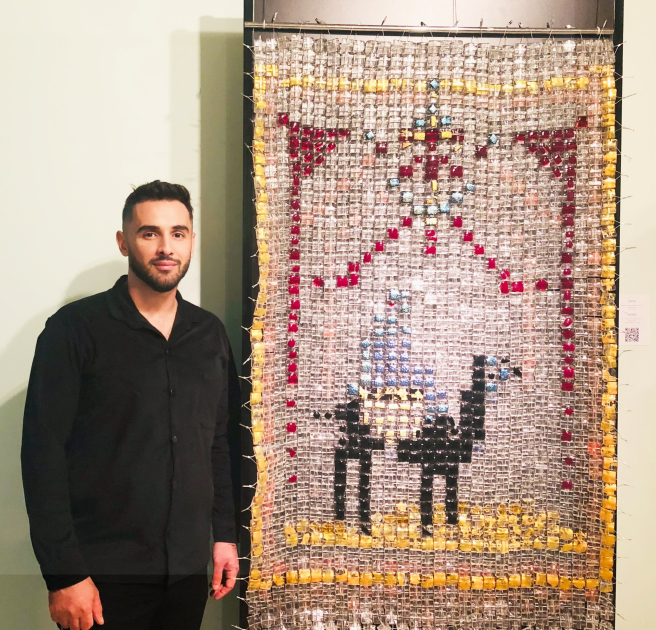 Maher Maharramov’s “Dervish” glass carpet will be presented at the International Biennale in Sofia