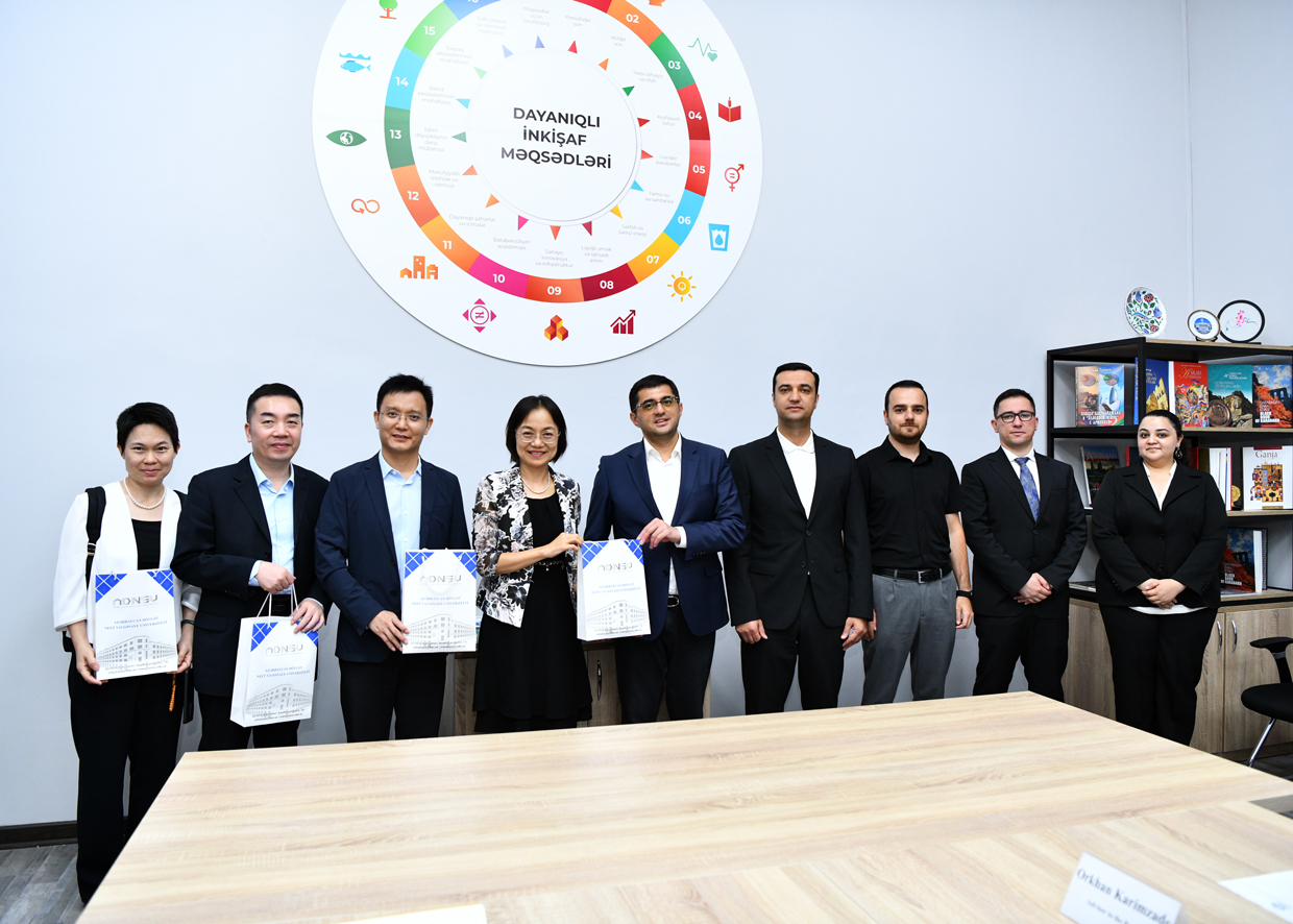 Collaboration in education and scientific research between ADNSU and Chinese universities has been discussed
