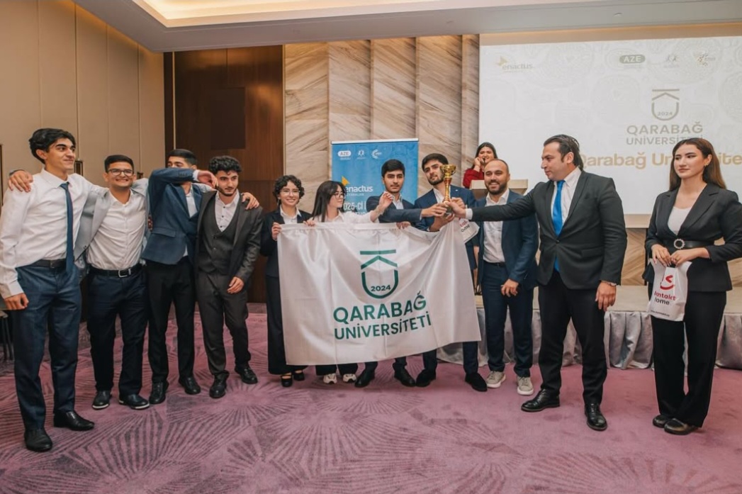 Qarabağ Universitetinin Enactus komandası Enactus Azərbaycan Milli Yarışının qalibi olub