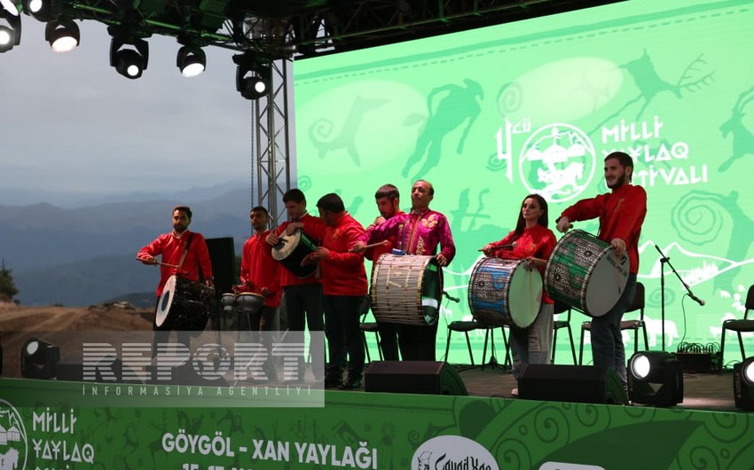 Milli Yaylaq Festivalının dördüncüsü təntənəli şəkildə açıldı