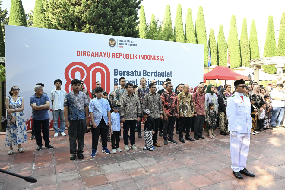 A celebration was held in Baku on the occasion of Indonesia's Independence Day