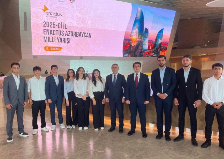 UNEC Enactus komandası 2025-ci il Milli Yarışının finalında iştirak edib