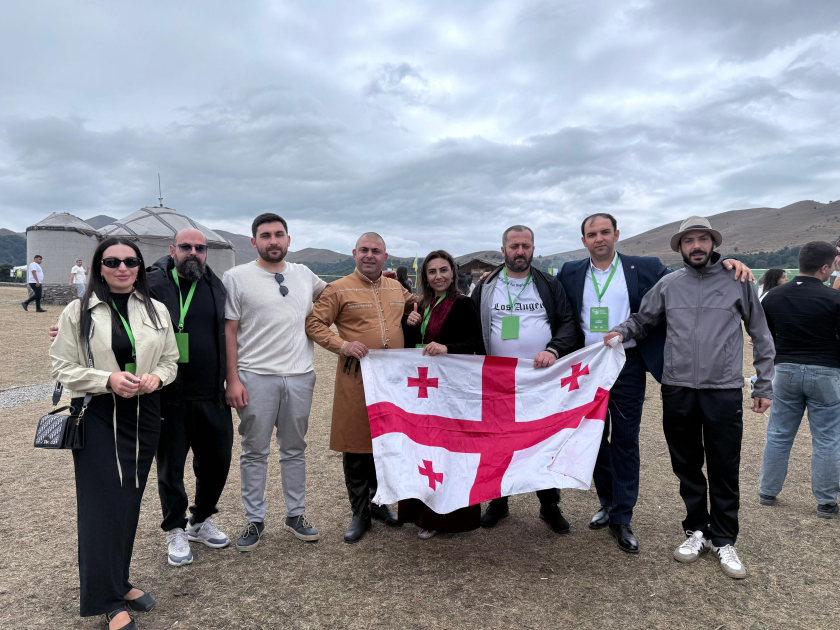 Our compatriots from Georgia took part in the festival held in Goygol