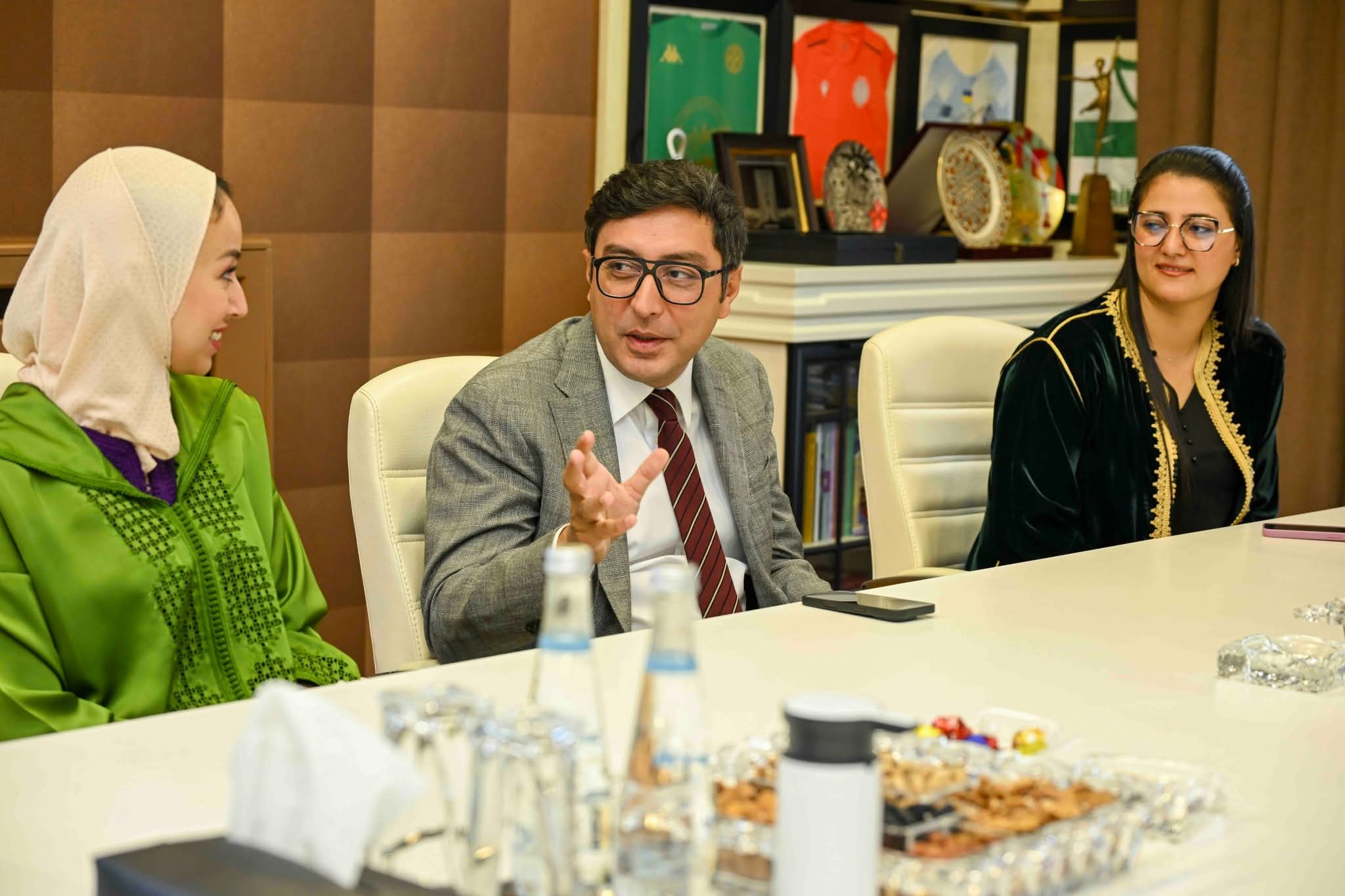 Farid Gayibov received the delegation of Moroccan youth on an official visit to our country