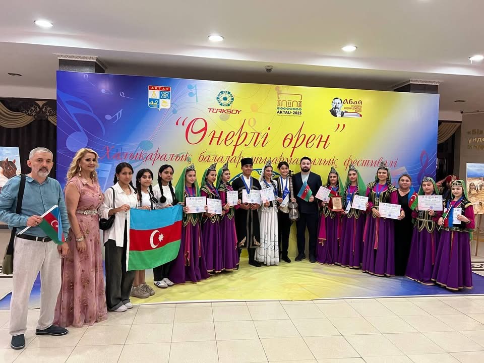 Azerbaijani children shined at the International Art Festival
