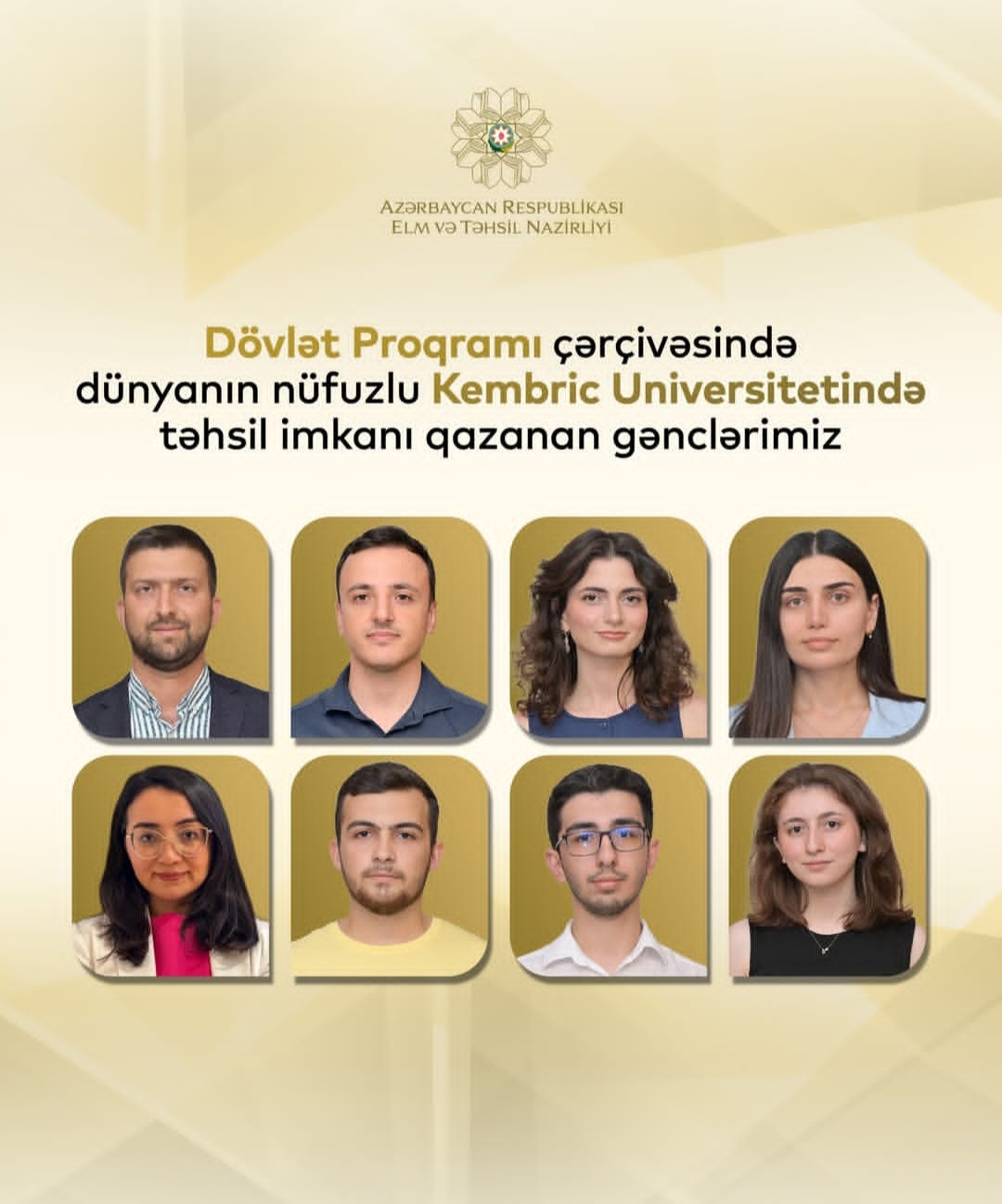 Azerbaijani youth will study at the University of Cambridge