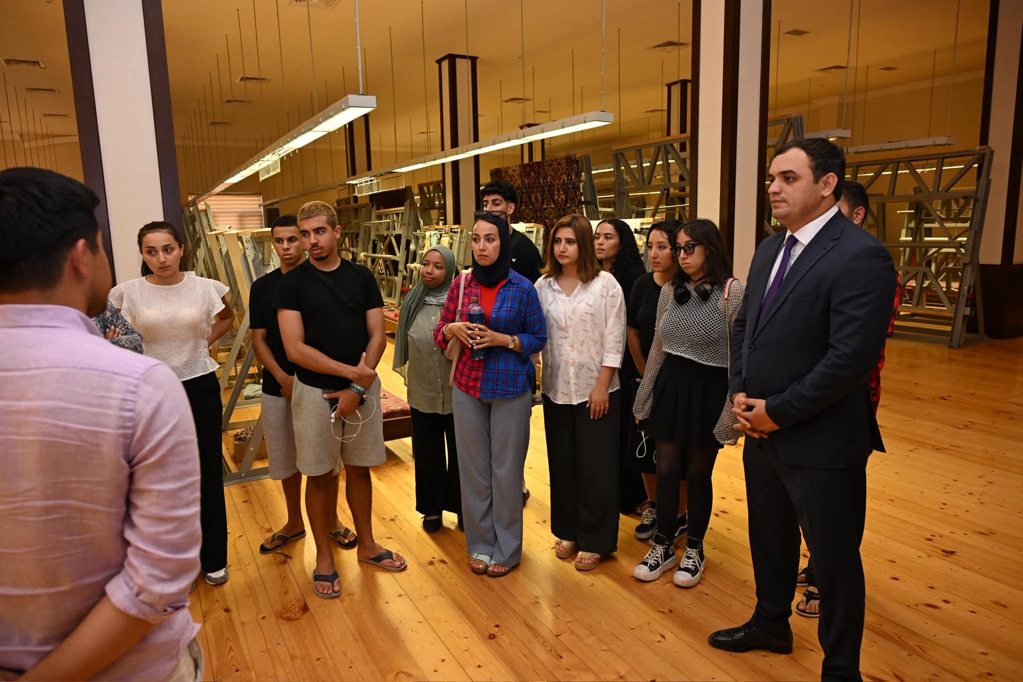 The visit of Azerbaijani and Moroccan youth to Lankaran