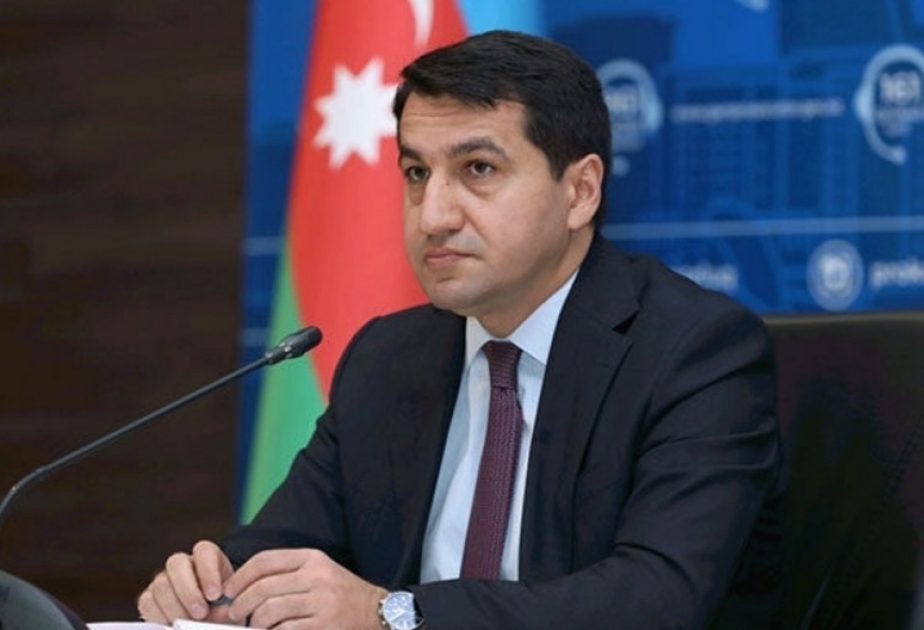 Hikmət Hacıyev Mehriban Əliyevanın doğum günü münasibətilə paylaşım edib