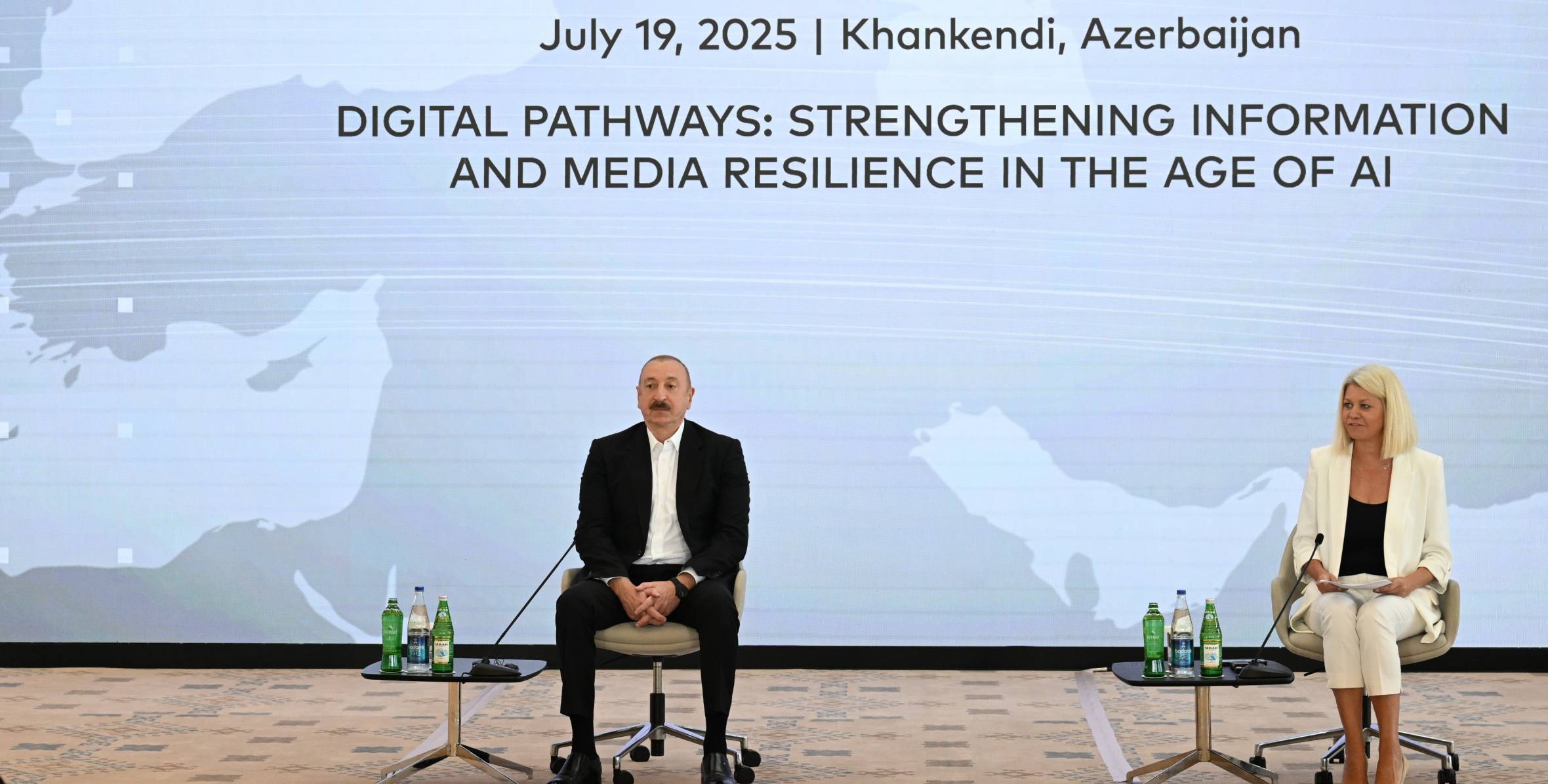 III Şuşa Qlobal Media Forumunun iştirakçıları ilə görüş keçirilib