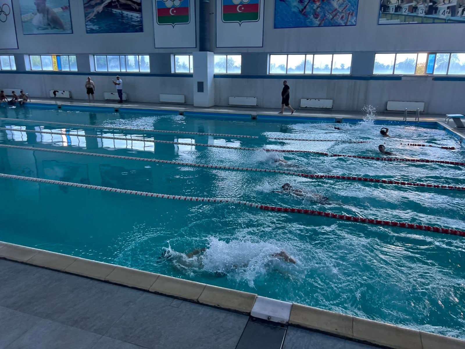 Qazaxda üzgüçülük üzrə turnir keçirilib