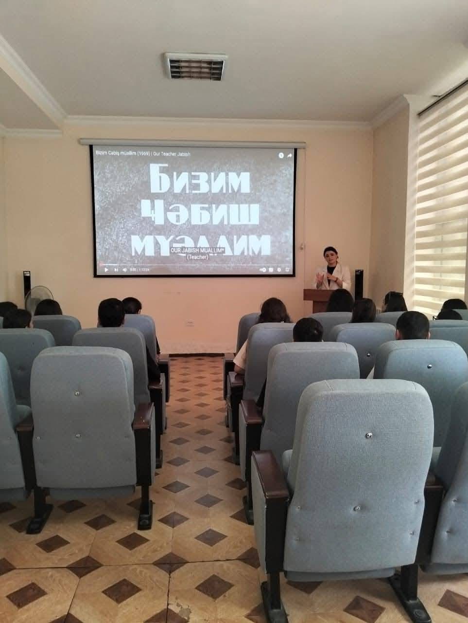 Şagirdlər üçün tammetrajlı film nümayişi – Masallı
