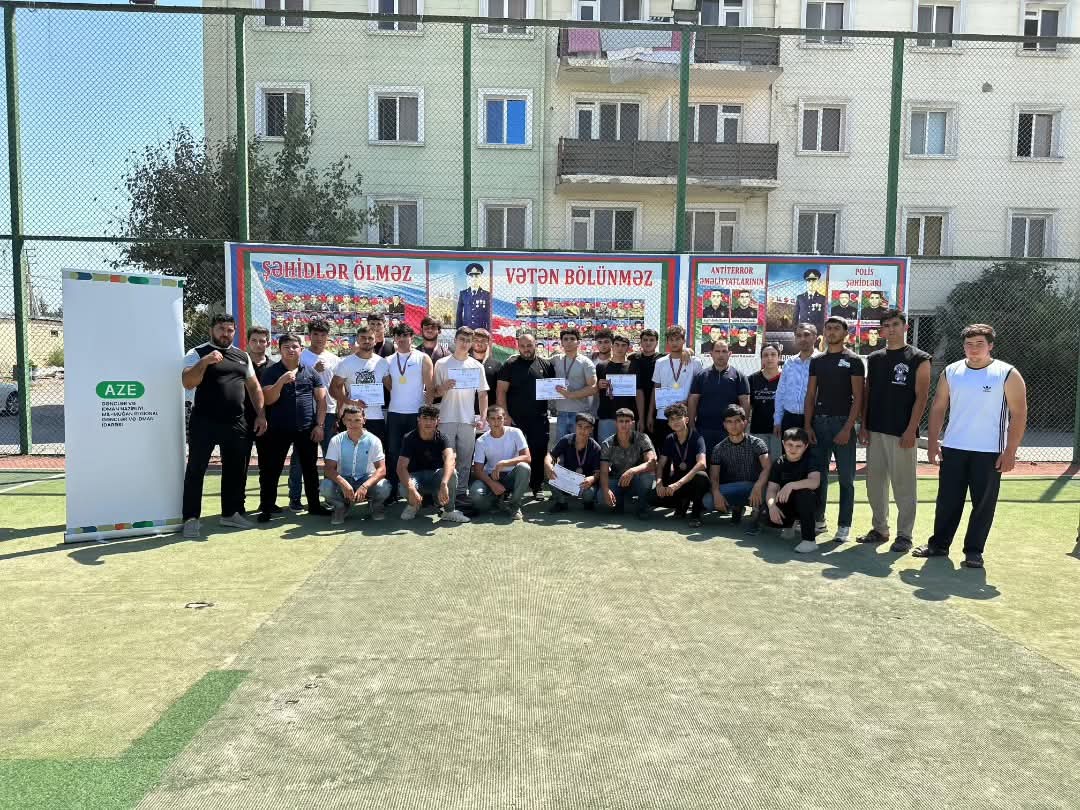 Sabirabadda qol güləşi idman növü üzrə turnir keçirilib