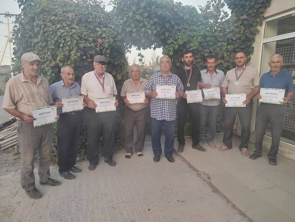 Xaçmaz rayonunda nərd üzrə turnir keçirilib