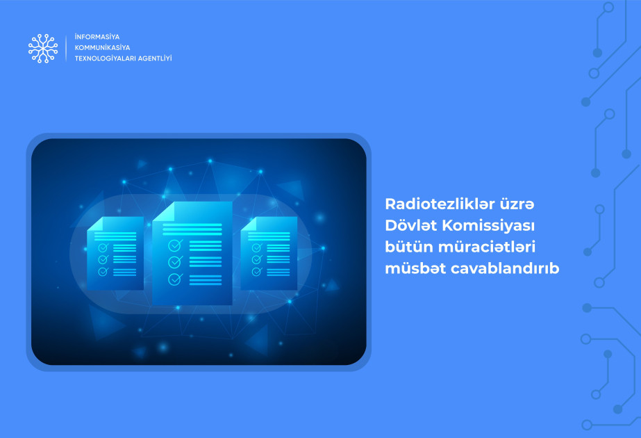 Radiotezliklər üzrə Dövlət Komissiyasının növbəti iclası keçirilib
