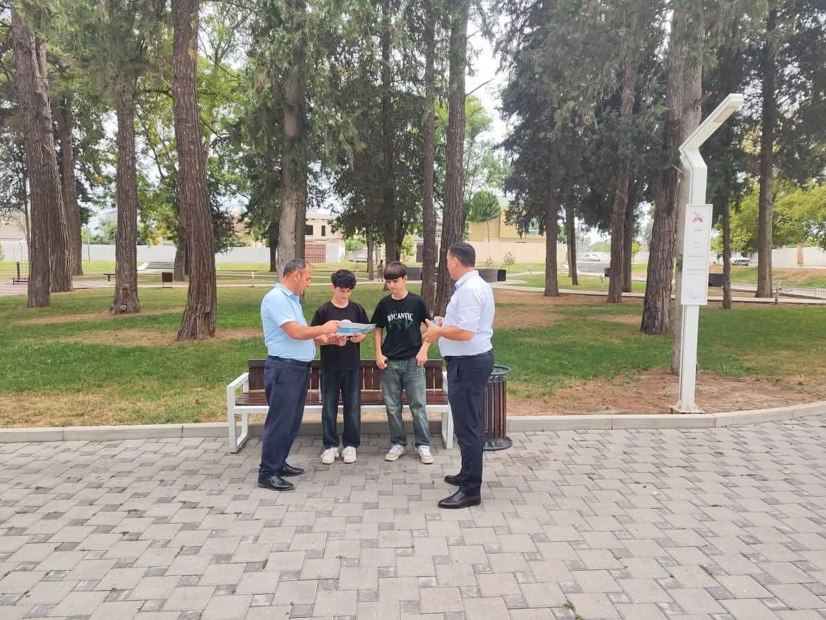 Xaçmaz rayonunda narkomaniyaya qarşı sosial aksiya keçirilib