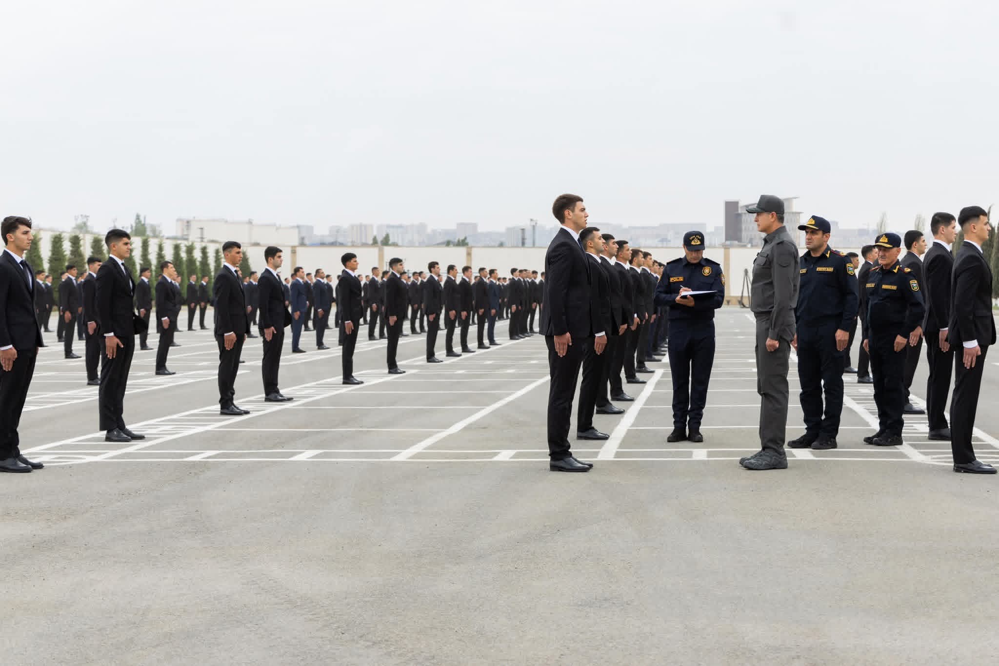 Daxili işlər naziri polis xidmətinə qəbul üçün seçim edib