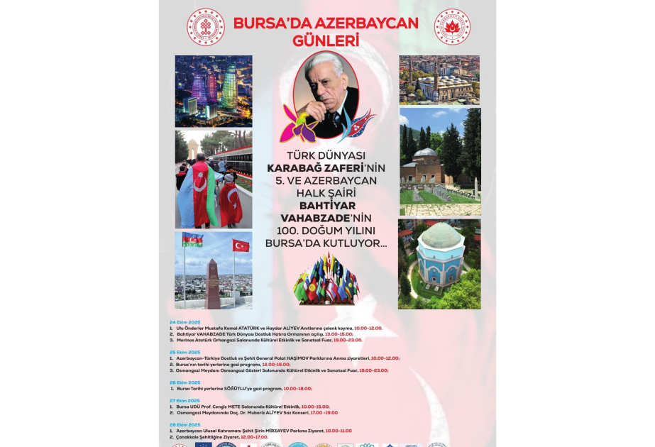 “Azərbaycan günləri”oktyabrda Bursada təşkil olunacaq