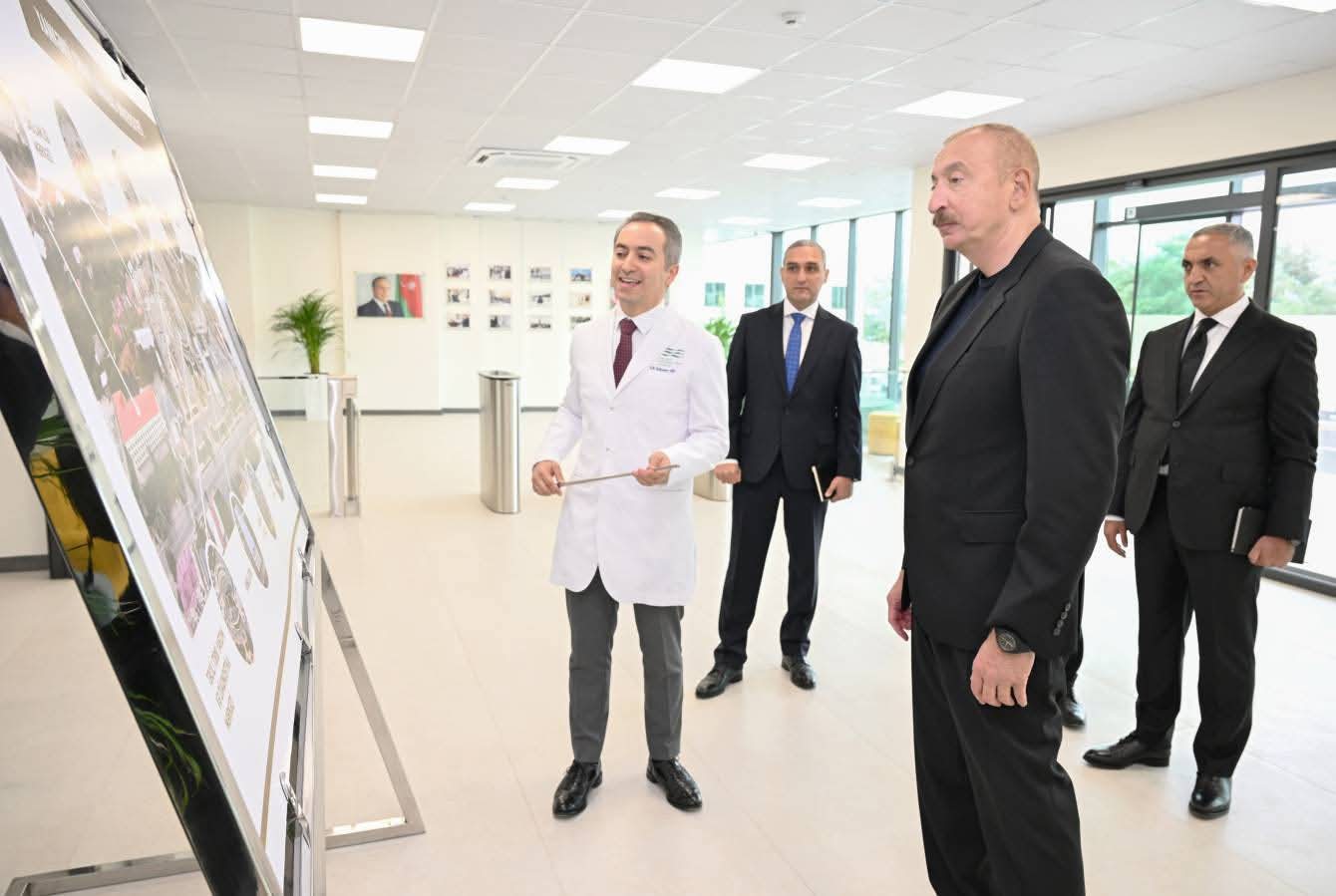Prezident İlham Əliyev Xankəndidə Qarabağ Universitetinin Tibb və sağlamlıq elmləri fakültəsinin açılışında iştirak edib