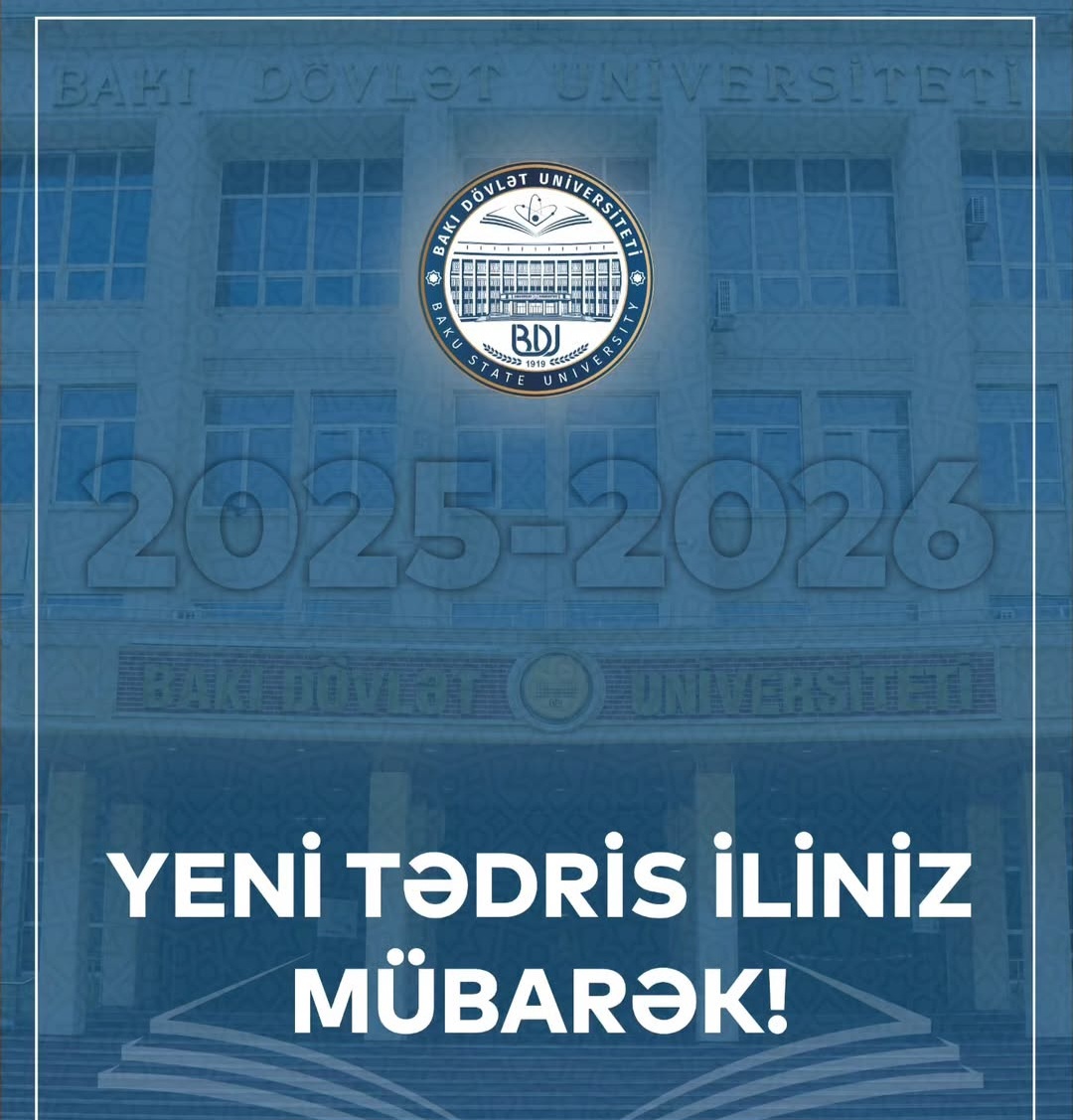 BDU-da ilk dərs günü başladı