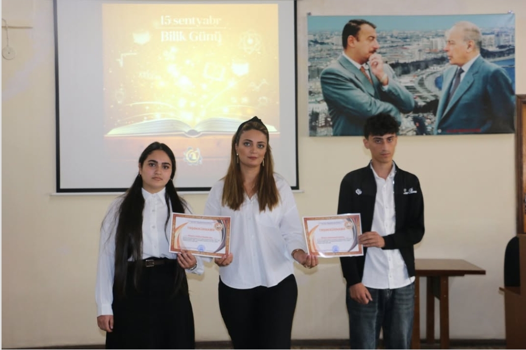 ADNSU nəzdində Bakı Neft-Energetika Kollecində "Bilik Günü" tədbiri keçirilib